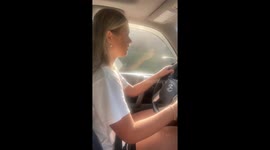 Driving Lesson Turns Crunchy