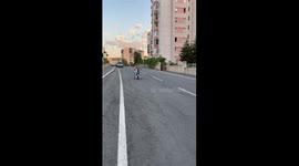 A Relaxing Scooter Ride