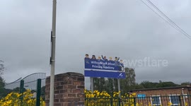 Teachers clear out classrooms after 104 schools in England were told to shut buildings over concrete safety fears