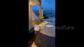 Hong Kong: Typhoon Saola Lashes Former UK Colony With Strong Winds And Rain, Rare T9 Warning Raised