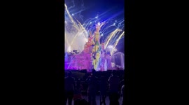 Disneyland Paris Dreams Fireworks Show Finale