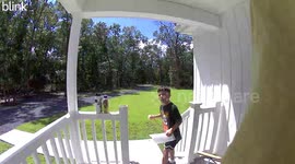 Sunglasses Knocked By Bouncy Goodbye