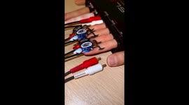 Japan's unique human-like finger RCA connectors: a fascinating creation by a flesh artist