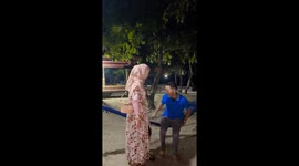 Swinging fail: a romantic video gone wrong on Pari Island