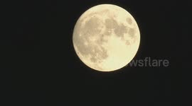 Last Super Blue Moon Until 2037 Lights Up Skies in Beijing, China