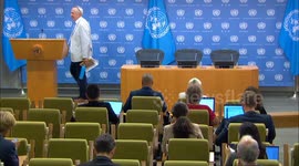 UN Chief Condemns Coup in Gabon at UN Conference in New York, USA