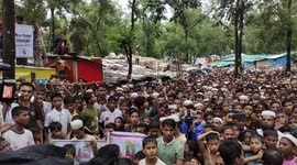 25 August 23, Rohingya Genocide Rememberace Day in World Largest Refugee Camp, Cox's Bazar, Bangladesh.