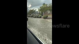 US: Heavy Rains Cause Flooding In Las Vegas, Turning Roads Into Rivers 7