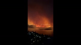 Explosions Escalate Wildfire Threat in Kelowna Canada