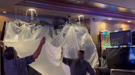 US: Heavy Rains Hit Las Vegas Valley Again, Causing Water Leaks At Casinos