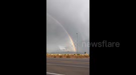 US: Double Rainbow Spotted Over Sky In Las Vegas After Heavy Rains