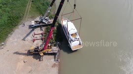 Shipbuilding industry booming in central China's Yuanjiang City