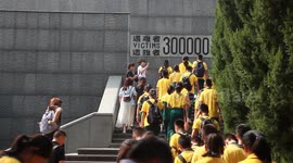 Citizens Visit The Memorial Hall of the Victims of the Nanjing Massacre by Japanese Invaders in Nanjing