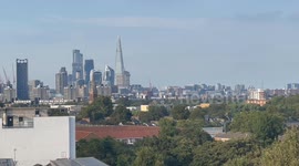 Dramatic Liftoff: London Air Ambulance Helicopter Launches from Brixton Park in Emergency Response