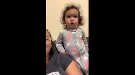 Toddler has her world rocked when watching Michael Jackson music video for first time