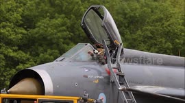 Bruntingthorpe cold war jets 2015 English Electric Lightning with spectacular full reheat