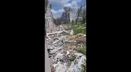 War-torn Bakhmut: a glimpse into the ongoing conflict between Russia and Ukraine