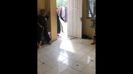 Birthday surprise gone hilariously wrong: fall and laughter in Banjarbaru