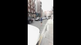 Harry Styles 'angry' after fan takes video of him leaving London hotel