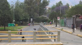 Pedestrian and Bicycle Day in Cochabamba, Bolivia