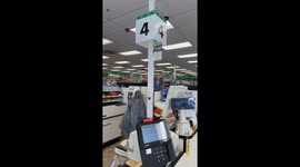 Customer Takes Over Cash Register When Workers Go Missing