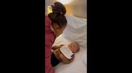 Sister serenade: 10-year-old girl belts out heartfelt song for infant sibling in New Zealand