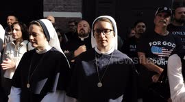 Advocates on opposite ends of abortion issue clash at Planned Parenthood rally in NYC