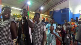 SÃO PAULO SEPTEMBER 04, 2023 The Senegalese Community of São Paulo, held this Monday, September 4th, in the court of the bank unions in the Cathedral, the traditional Magal Touba festival