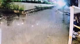 Bridge collapses under torrential rains unleashed by Typhoon Haikui in China