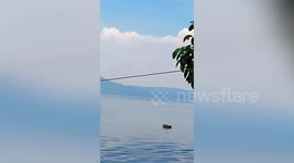 Thick haze covers Taal Volcano sparking worry among locals