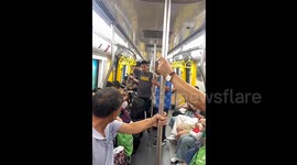 Senior citizen defending seat dispute gets shockingly slapped by bystander in China