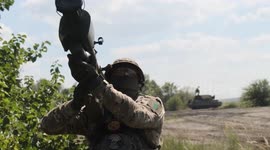 Russia flexes its Tor-M1 air defense system working to shoot down drones in Ukraine