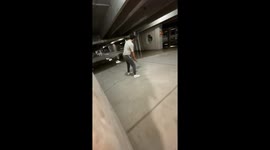 Hitting Golf Balls in a Multi-Story Parking Garage