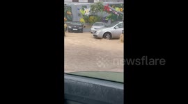 Greece: Flooding Reaches Capital Athens As Torrential Rains Continue 3