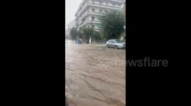 Greece: Flooding Reaches Capital Athens As Torrential Rains Continue 4