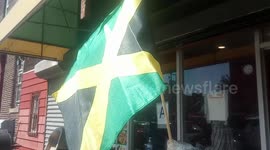 J’Ouvert Preparations in Crown Heights, NY, USA