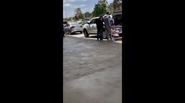 Christmas Parking Dispute Shocks Onlookers