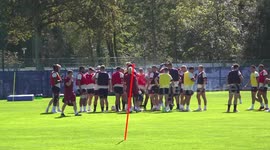England Training in Le Toquet ahead of Rugby World Cup in France