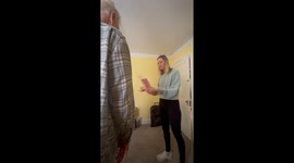 Sweet Dad's Reaction To Pregnancy Announcement