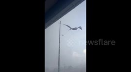 US: Microburst Storm Lashes Little Rock, Arkansas 4