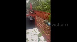 US: Severe Thunderstorms Move Into Maryland With Hail