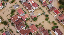 Deadly floods that have decimated Greece revealed in shocking drone footage