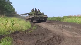 Russia claims its T-80BV tanks fired at Ukrainian military positions in Kupiansk