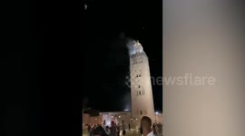 Morocco earthquake laves historic mosque at risk of collapse