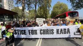 'Justice for Chris Kaba' protest in central London
