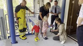 Kate and William Visit Seaweed Farm and Lifeboat station in Pembrokeshire, UK