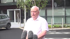 Political representatives speak after NI Policing Board meeting