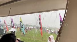 Great north run day when the sun turns into a thunderstorm