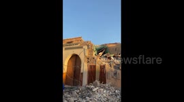 Morocco: Buildings Reduced To Rubble After Rare, Powerful Quake