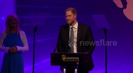 Duke of Sussex speaks about Queen Elizabeth II on anniversary of her death during speech at WellChild Awards in UK
